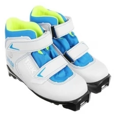 Ботинки лыжные Trek Snowrock SNS ИК, цвет белый, лого синий, размер 36 Trek 3944723 .